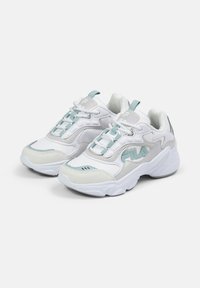 Fila COLLENE LOGO - Sneakers basse - white/silver/blue haze