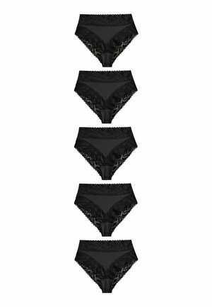 HIGH RISE FIT - FLORAL 5 PACK - Fecskék - black
