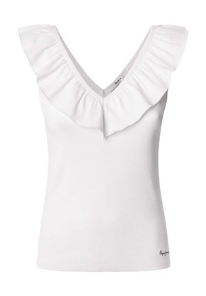Pepe Jeans MILLIE - Tričko s potlačou - white
