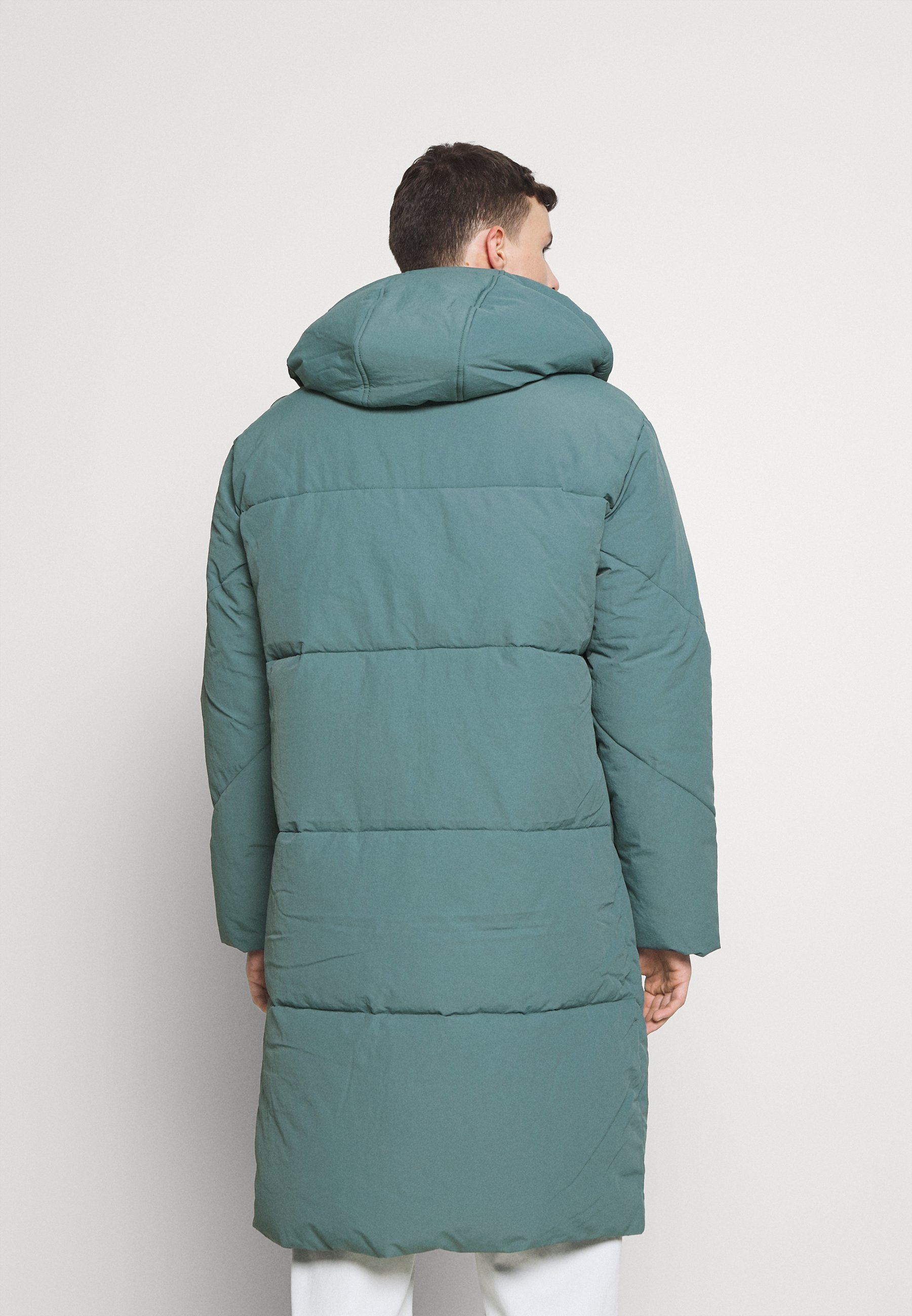 mid length puffa coat