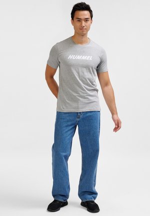 ELEMENTAL LOGO TEE - T-shirt imprimé - grey melange