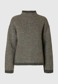 Selected Femme FISCHGRÄT - Džemperis - medium grey melange