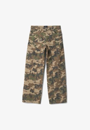 UTOPJA, BAGGY JEANS - Vaqueros baggy - camouflage