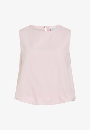 VILA, Sleeveless VIPRISILLA Round neck - Blouse - cherry blossom