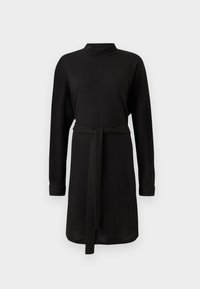 NMCITY AVA SHORT DRESS CURVE - Strikkjoler - black