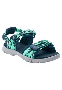 Jack Wolfskin 2 IN 1 UNISEX - Sandale za hodanje - blue /green