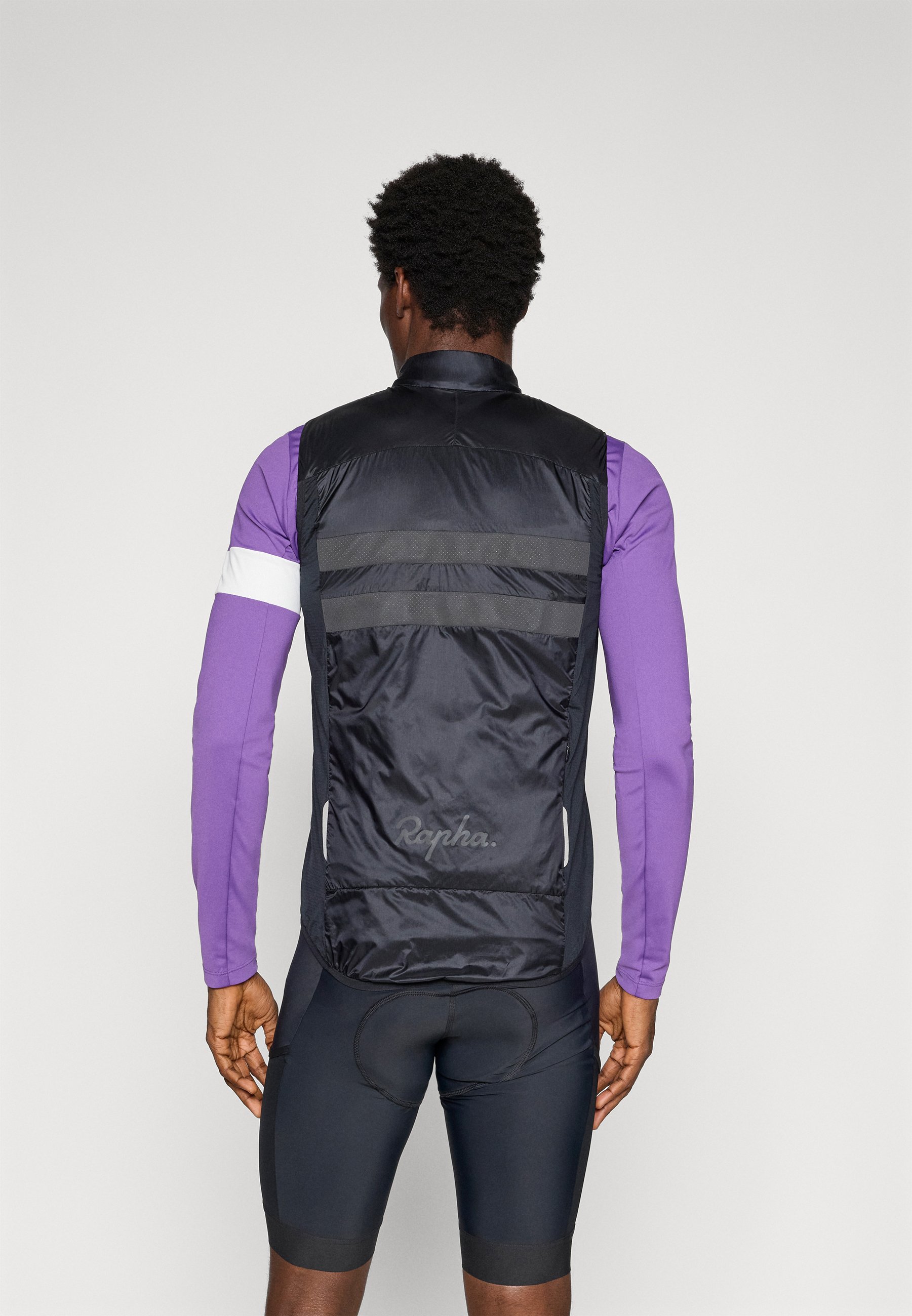 Rapha MENS BREVET INSULATED GILET - Weste - black/schwarz - Zalando