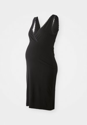 MLLOTUS CROSSY NIGHTGOWN  - Nattlinne - black