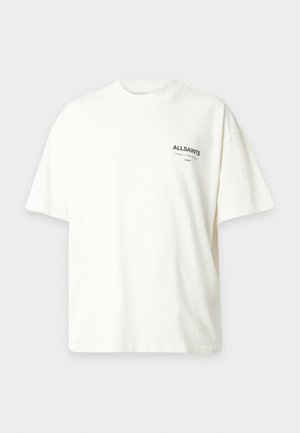 AllSaints, UNDERGROUND CREW - Μπλουζάκι με στάμπα - ashen white