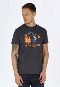 Ikke valgt, greymelange salmon