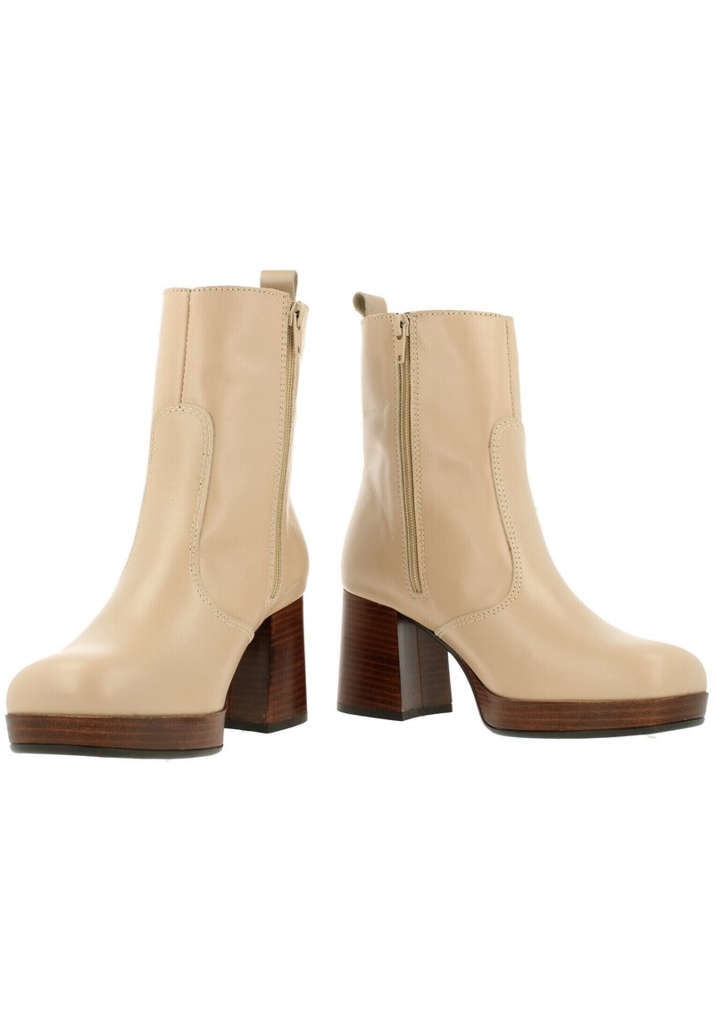Damen Klassische Stiefel | Bullboxer Stiefel beige taupe/beige - GI28046 Damen Klassische Stiefel | Bullboxer Stiefel beige taupe/beige - GI28046