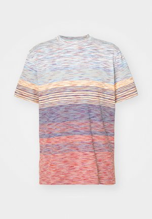 Missoni SHORT SLEEVE  - T-shirt imprimé - red/blue