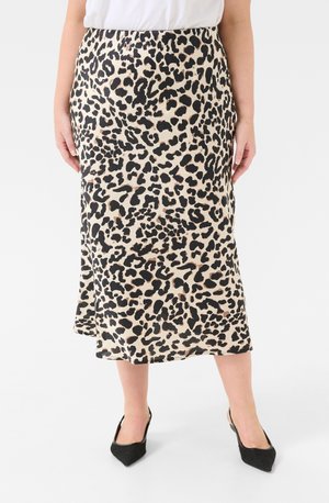 KCJUNA - Gonna a tubino - brown leopard