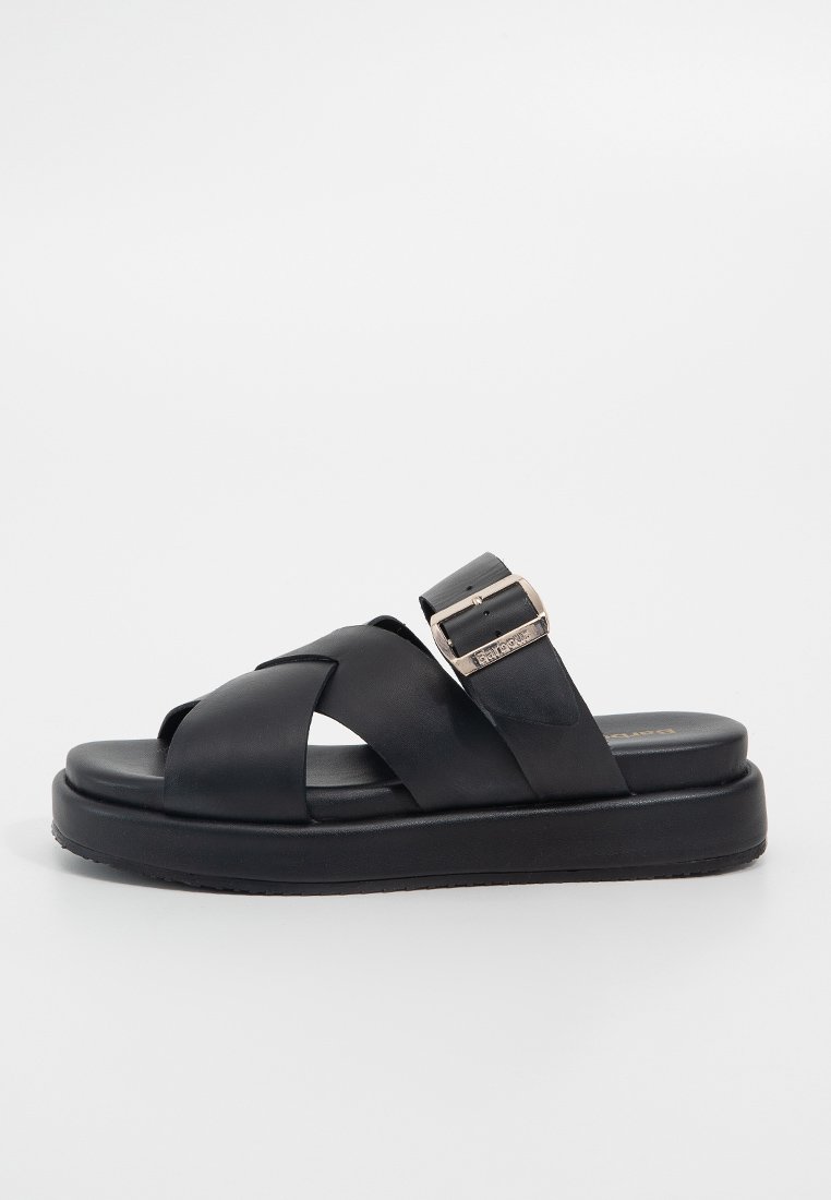 Barbour Muiltjes zwart Barbour Muiltjes zwart