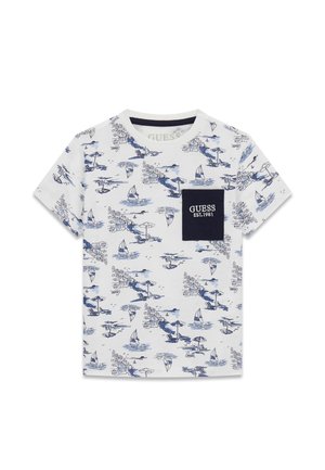 Guess - T-shirt z nadrukiem