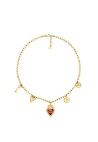 NALI HEART CHARMS  - Collar - gold red white