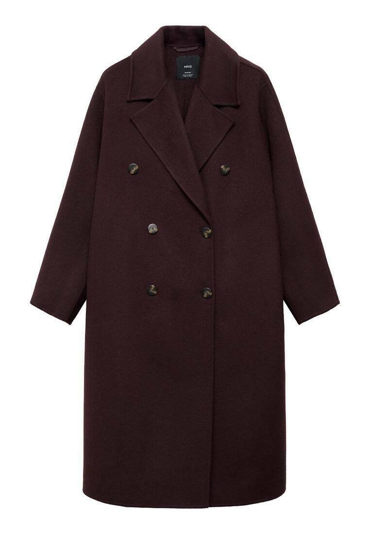 Mango Klassisk kappa / rock - bordeaux/vinröd - Zalando.se