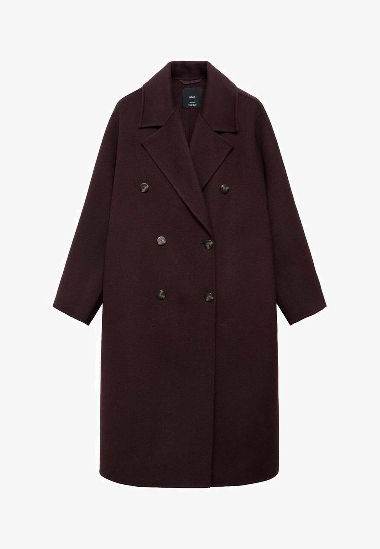 Mango Klassisk kappa / rock - bordeaux/vinröd - Zalando.se