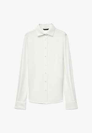 Calliope, CAMICIA TINTA UNITA - Chemisier - bianco ottico