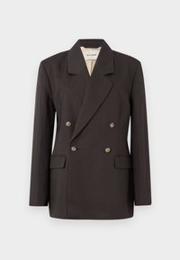 JASEMINA - Blazer - dark chocolate
