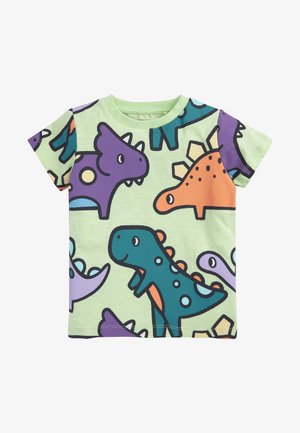 OVER - T-shirt con stampa - light green