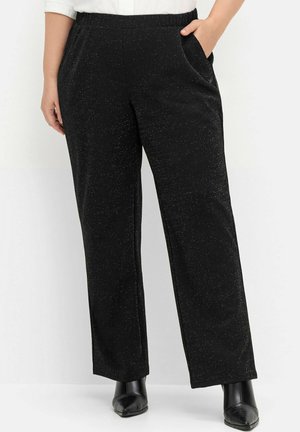 Sheego, WEITE - Trousers - schwarz