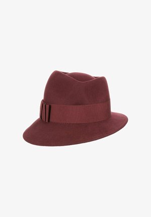 Lierys MIT RIPSBAND - Hat - bordeaux