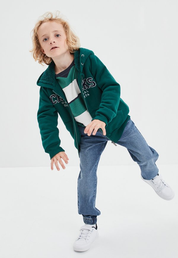 Sweatjacke - vert foncé