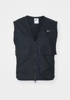 W NSW ESSTL WVN LSE CRGO VEST - Waistcoat - black/(white)