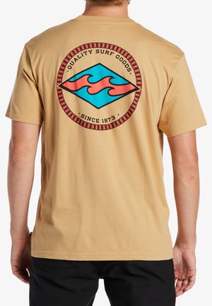 Camiseta estampada - mustard yellow