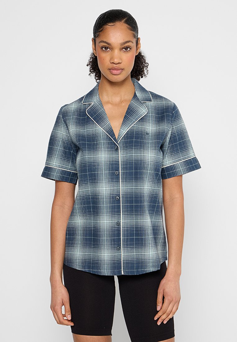 Triumph Nachtjapon blauwgrijs