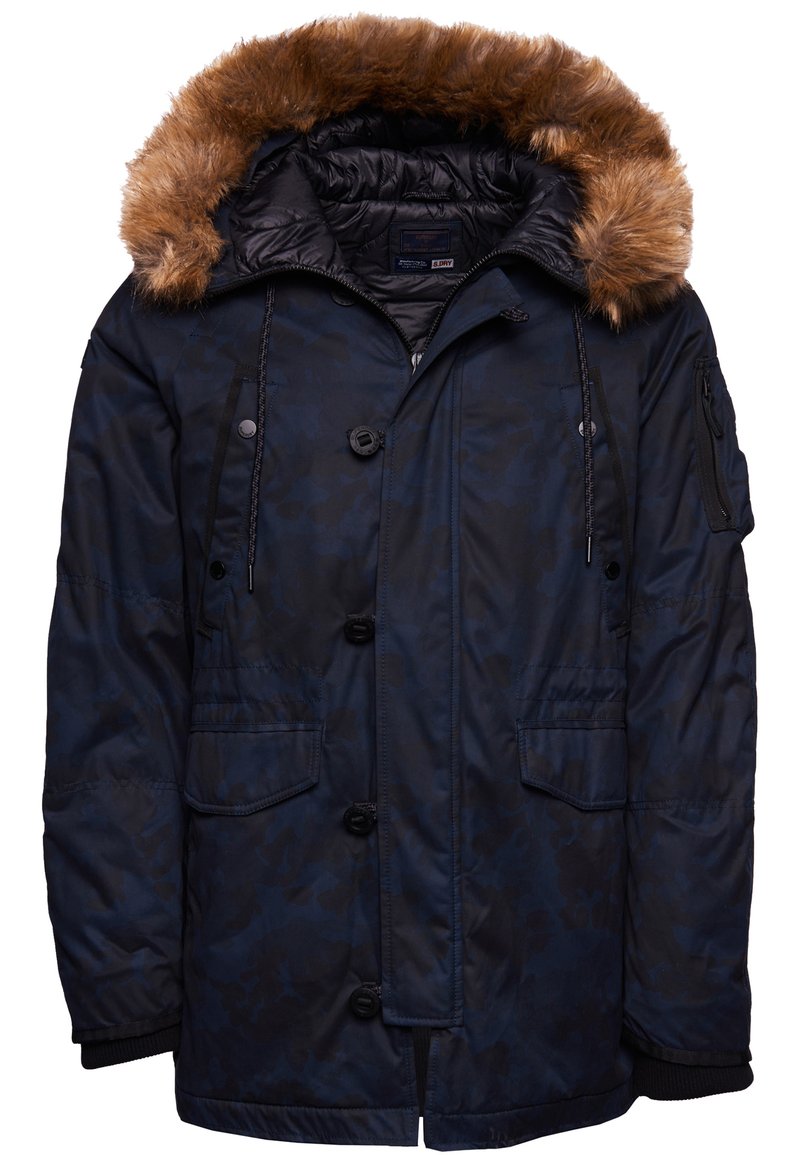 Superdry & Co Parka donkerblauw Superdry & Co Parka donkerblauw