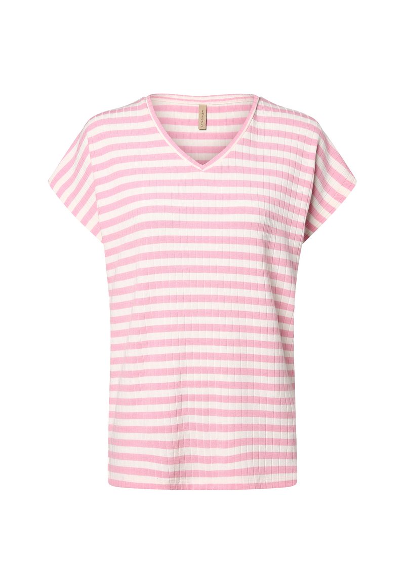 Soyaconcept T-Shirt print - rosa ecru