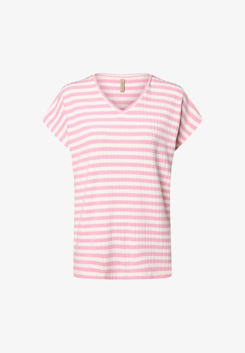 Soyaconcept T-Shirt print - rosa ecru