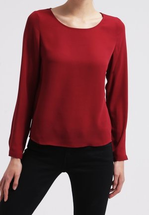 Bluse - dark red