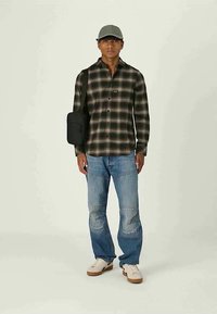 G-STAR BRISTUM 2.0 SLIM - Majica - moss arthur check