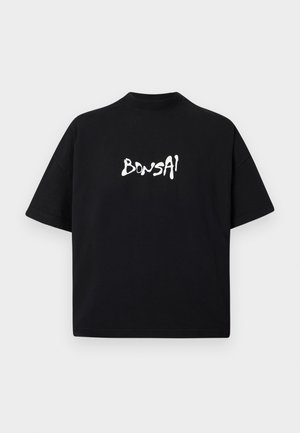 SEASONAL LOGO GRAPHIC TEE OVERSIZE FIT UNISEX - Print T-shirt - black