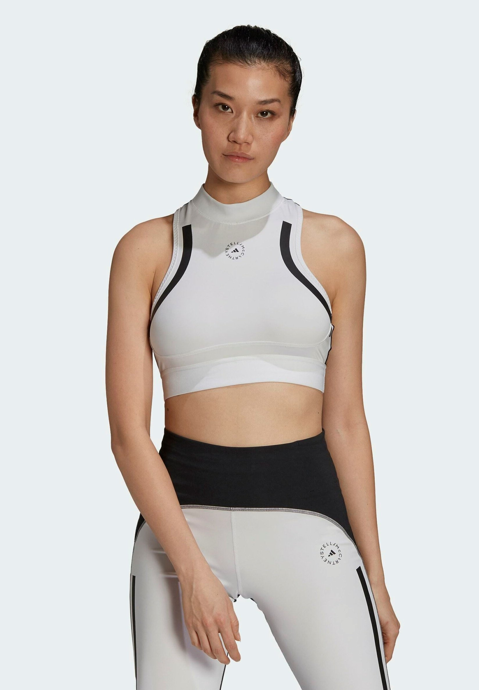 adidas by Stella McCartney Sport-bh met high support - white/wit -  Zalando.nl