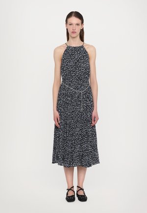MICHAEL Michael Kors TIE PLEAT MIDI DRESS - Day dress - chambray