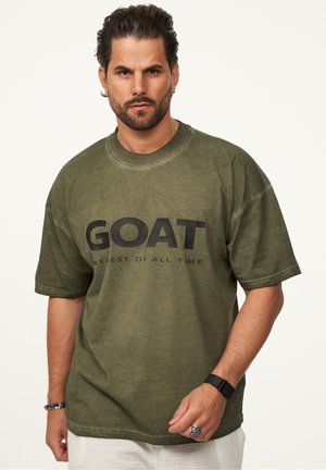 T-Shirt print - olive
