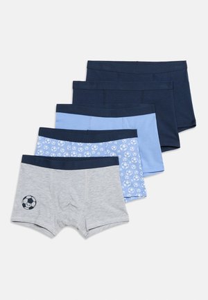 Friboo, 5 PACK - Bokserice - mottled light grey/blue
