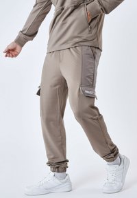 Project X Paris BAS DE JOGGING STYLE UNI - Cargobroek - taupe