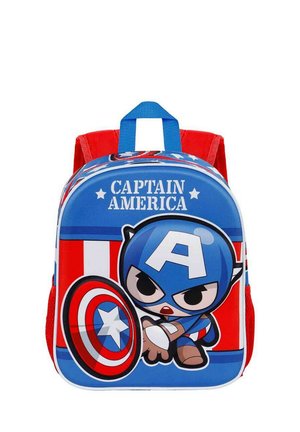 HEROES 3D SMALL - Zaino - Captain America blue