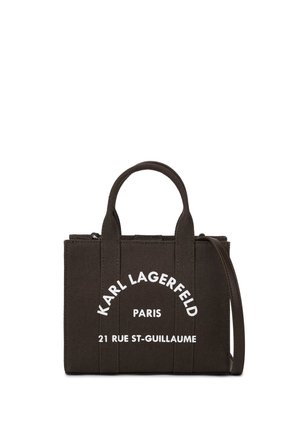 KARL LAGERFELD, RUE ST-GUILLAUME MINI - Дамска чанта - tobacco