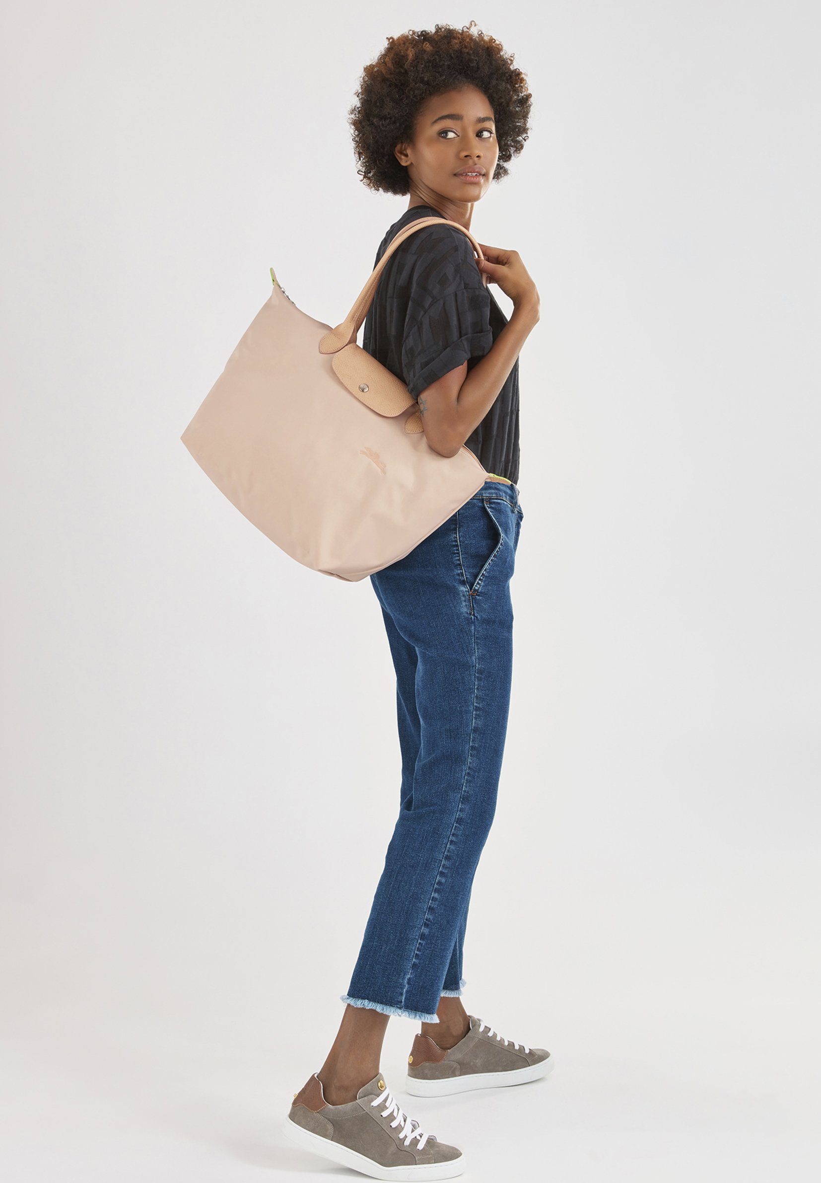 longchamp pink le pliage