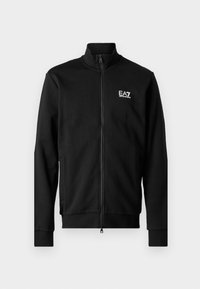 TRAIN CORE - Mikina so zipsom - black