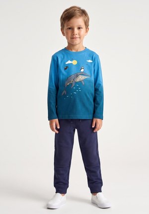 Blue Seven, BLUE SEVEN LANGARMSHIRT ICELAND - Longsleeve - cyan