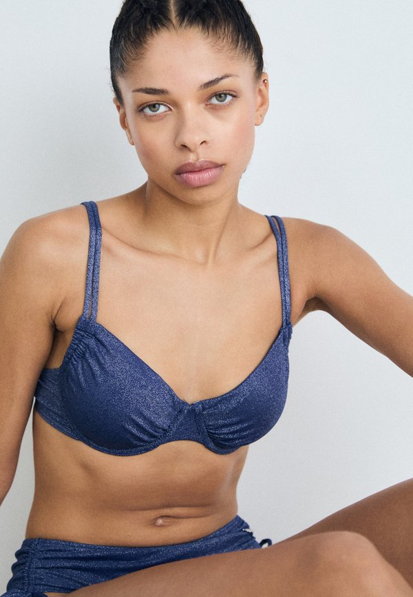 WIRE - Bikini top - midnight