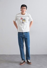 PS Paul Smith ZEBRA  - T-shirt print - white