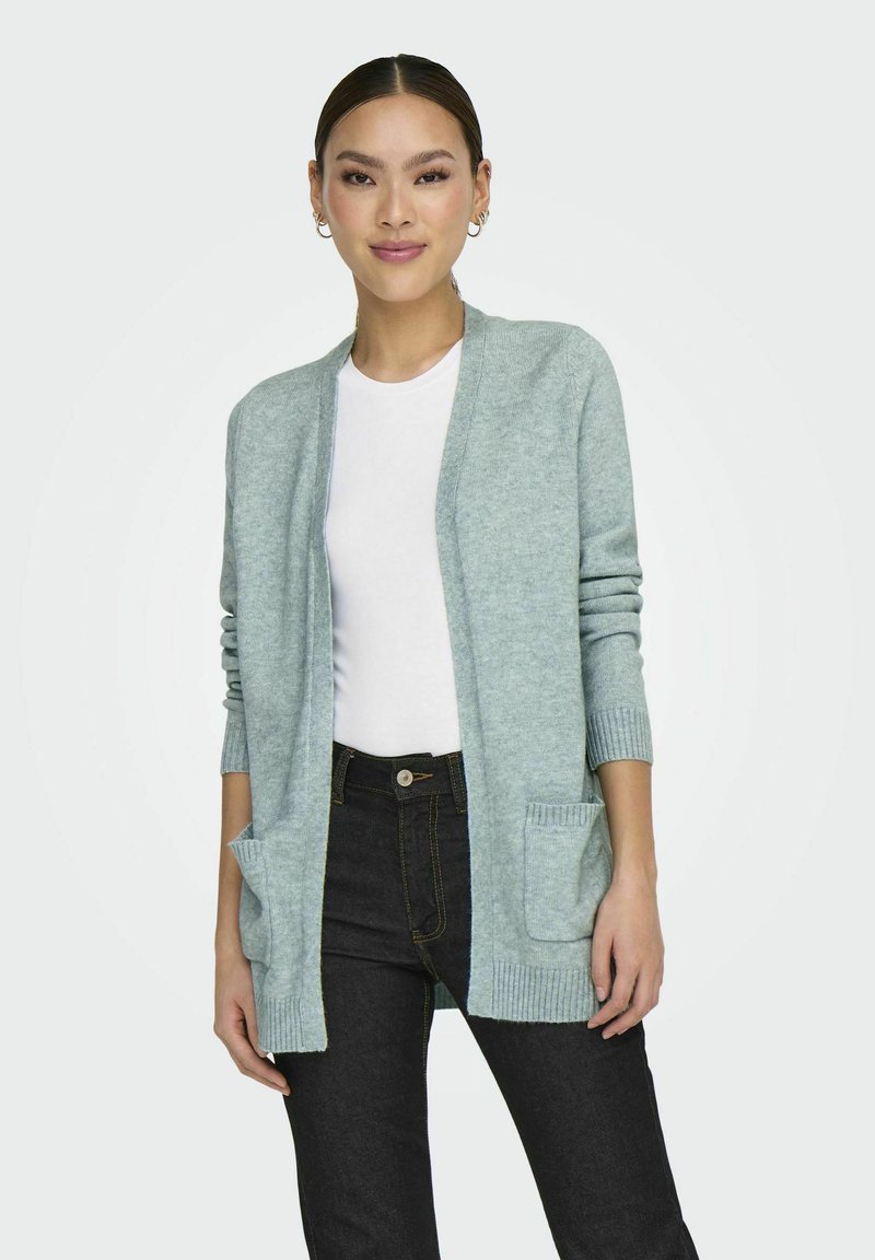 ONLY ONLLESLY OPEN - Cardigan - gray mist